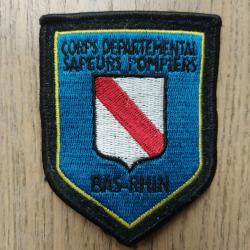 Écusson d'épaule brodé SP Bas Rhin