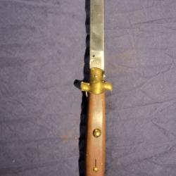 Grand couteau pliant italien type vandetta, marquage ROSTFREI  ITALY