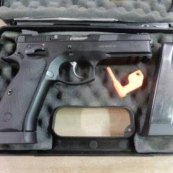 PISOLET CZ SP01 SHADOW CAL 9X19 + 2 CHARGEURS + MALLETTE OCCASION PARFAIT ETAT