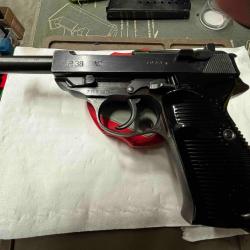 Pistolet P38 BYF 44 mono matricule 9x19