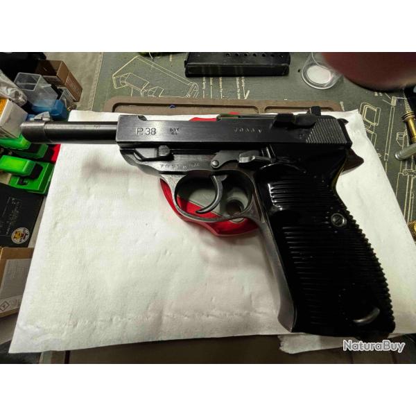 Pistolet P38 BYF 44 mono matricule 9x19