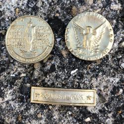 insert en métal 1917/1918 pour Plaquette COLT 45 1911 A1 US USA ww1 ww2