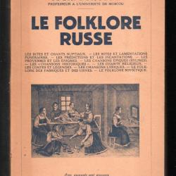 le folklore russe de iouri sokolov , rites divers