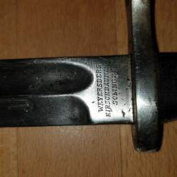 Baionnette mauser 1895 chilienne