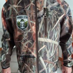 veste de chasse demi saison camo