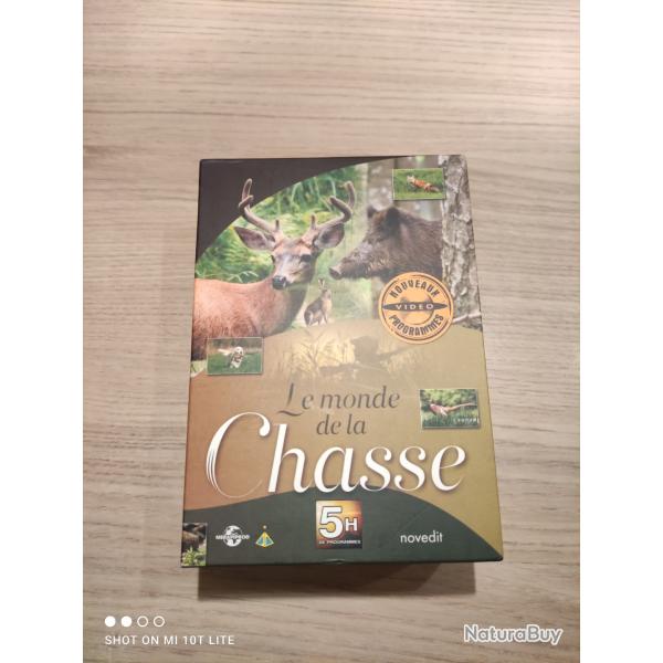 Coffret de 5 DVD de chasse visionn 1 fois