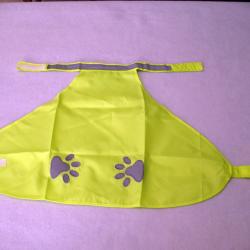 Gilet de s&eacute;curit&eacute; fluo pour chien taille unique