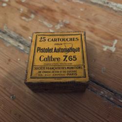boite munition vide 7.65  SFM