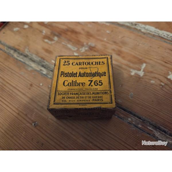 boite munition vide 7.65  SFM