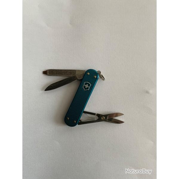 Couteau alox émeraude