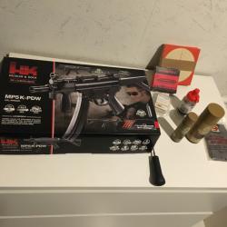 réplique MP5K-PDW UMAREX billes métal+  kit complet entretien
