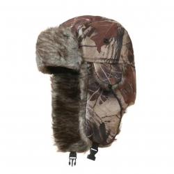 Chapeau Bombardier Hiver Unisexe Chaud Coupe-Vent avec Protection Oreilles Chasse Pêche