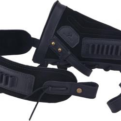 BUSC ET BRETELLE CARTOUCHIERE 22LR 17HMR - SANS PERCAGE - NOIR - DROITIER - LIVRAISON GRATUITE
