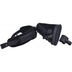 BUSC ET BRETELLE CARTOUCHIERE 22LR 17HMR - SANS PERCAGE - NOIR - GAUCHER - LIVRAISON GRATUITE