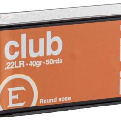 ELEY Club 40gr Cal .22LR - Lot de 500 munitions