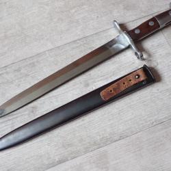 210602 Baionnette Suisse pour fusil Rubin Schmidt Mdle K11 ou K31. Mdle 1918.