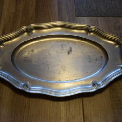 Plat en Etain Ancien 1