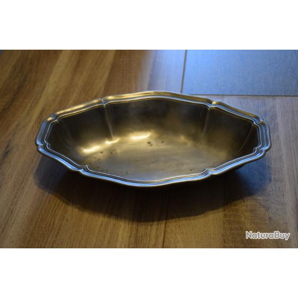 Plat en Etain Ancien 2