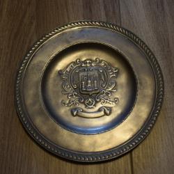 Assiette en Etain Ancienne 1