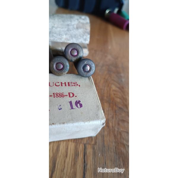 1 lot 8mm lebel plus clip Berthier