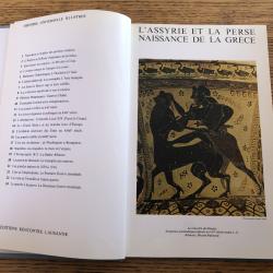 Livre: Histoire Universelle illustrée, Tome 2, L'Assyrie et la Perse, Naissance de la Grèce.
