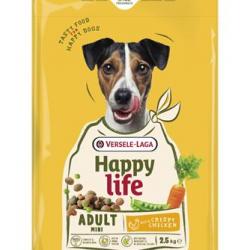 HAPPY LIFE ADULT MINI POULET 2.5KGS