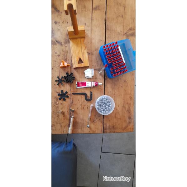 Materiel de rechargement poudre noire