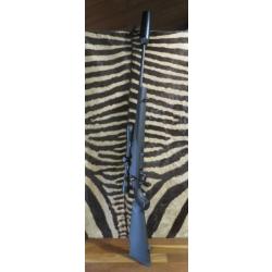 Carabine SABATTI Rover Regent cal.222rem canon 56cm avec silencieux F&D et lunette KONUS 2-12x40