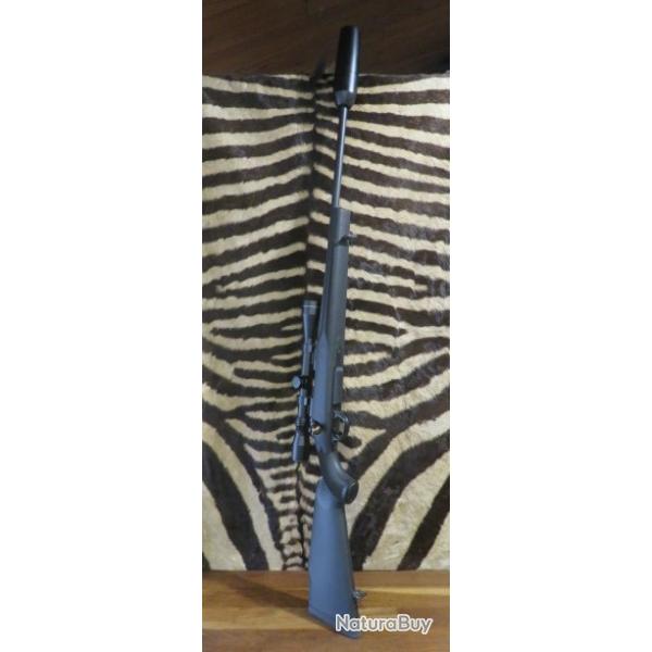 Carabine SABATTI Rover Regent cal.222rem canon 56cm avec silencieux F&D et lunette KONUS 2-12x40