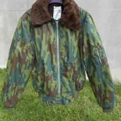 Rare Blouson de pilote camouflage Salik