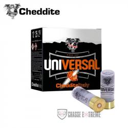 25 Cartouches CHEDDITE Universal 28Gr Cal 12/70 Pb 7.5