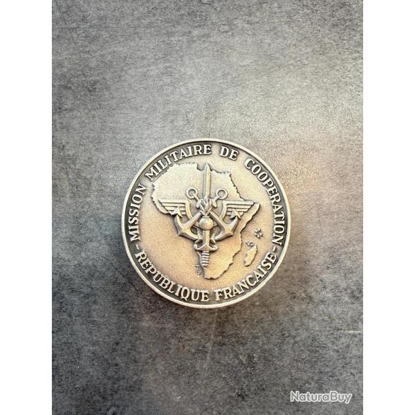 Mdaille de table Mission Militaire de Coopration - Rpublique Franaise