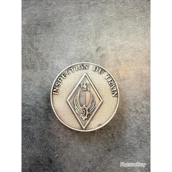 Mdaille de table militaire "Inspection du Train" - Arme Franaise