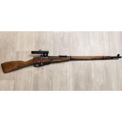 Fusil MOSIN NAGANT 91/30 SNIPER - IZHEVSK 1943 - 7,62x54R - PU 3,5X (Occasion bon état)