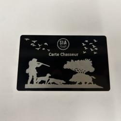 Carte SIA pour chasseur