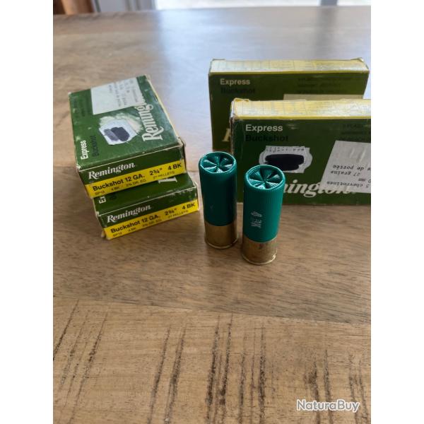 Buckshot remington 12/70 express