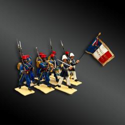 AU PLAT D'ÉTAIN, ATELIERS LUCOTTE  - COFFRET « Tirailleurs Sénégalais » - France