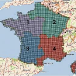 CARTOGRAPHIE FRANCE ENTIERE ALPHA 100
