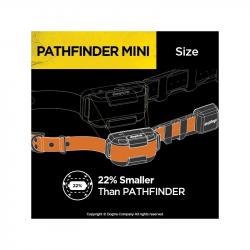 COLLIER GPS POUR CHIEN DOGTRA PATHFINDER MINI - REPERAGE & DRESSAGE Bleu FLUO fonçé