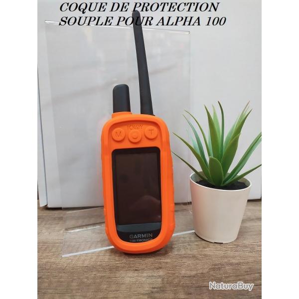 COQUE SILICONE POUR CENTRALE GARMIN ALPHA 100F Vert