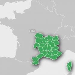 CARTE TOPO GARMIN 1/25000 1/4 FRANCE V6 POUR ALPHA 300 ALPHA 200 ALPHA 200 i ALPHA 100/50/ SUD EST