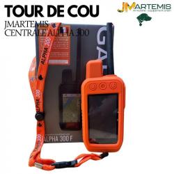 TOUR DE COU POUR CENTRALE GARMIN @ALPHA 300 F OU ALPHA 300 I Vert