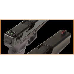 Guidon optique fibre TRUGLO pour armes de poing glock 20 à visser
