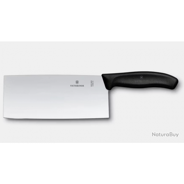 Couteau de Chef Chinois Swiss Classic 6.8563.18B - Prcision et Performance