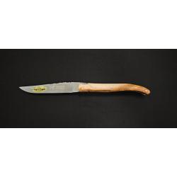 Couteau Laguiole Le Fidèle Manche Pistachier - Réf. 12PLPI | Artisanat Français Élégant