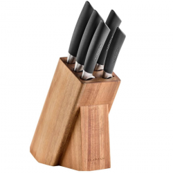 ScanPan Bloc à Couteaux 6 pièces avec Aiguiseur - L'Essentiel de la Cuisine
