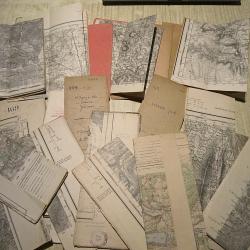 gros lot de 28 cartes d'état major- éditions 1889 à 1932
