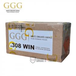 600 Cartouches GGG 147Gr Cal 308 Win Fmj