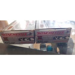Lot de 2 boites de 20 munitions winchester power point calibre 300wsm
