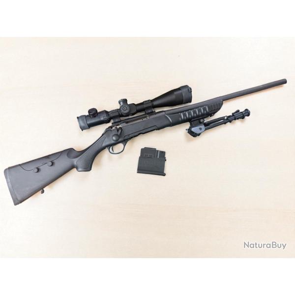 Carabine HAENEL mod. JAEGER 10 - Calibre 308 win - Canon 51 cm filet + Lunette 6-24x50 + Bipieds